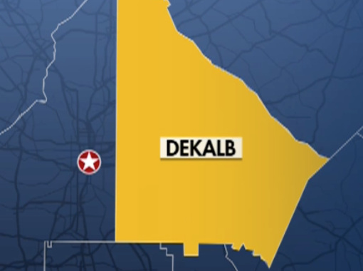 map of DeKalb